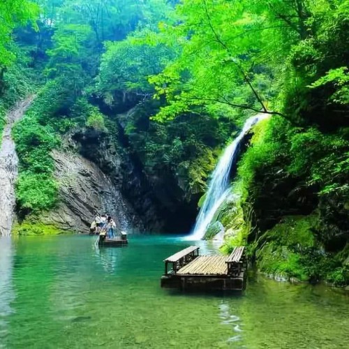 金丝峡景区荣获“陕西省平安示范景区”称号